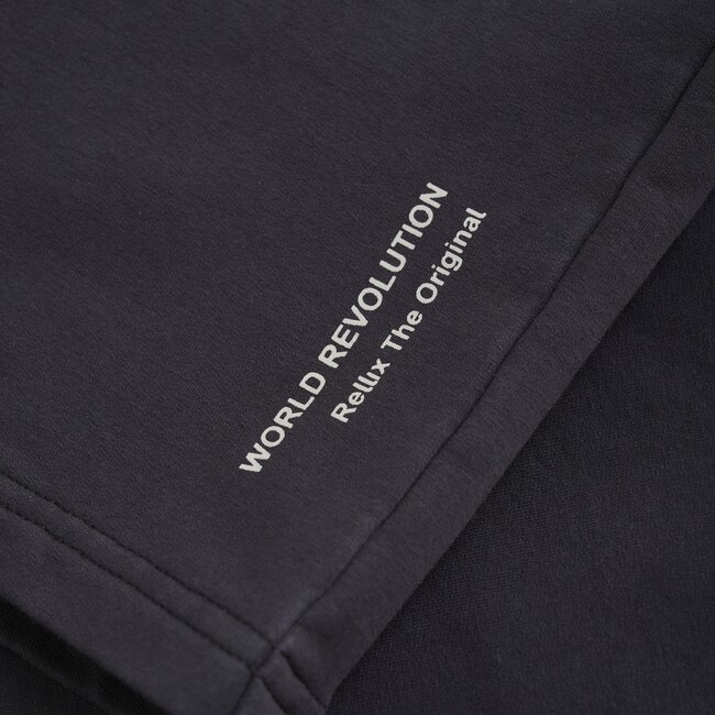 Rellix Zomer sweat short jongens - grijs - print