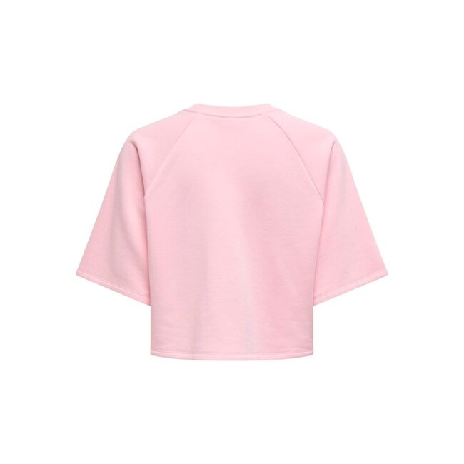 Kids ONLY zomer shirt S/S meisjes - print - roze - Kogcora