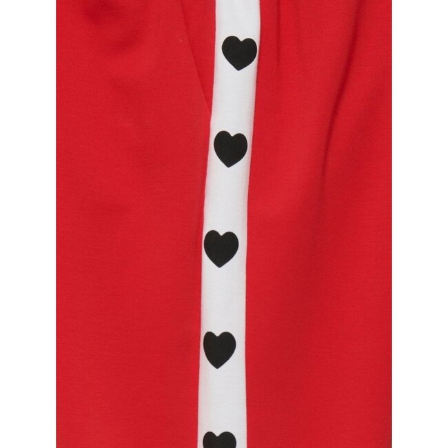 Kids ONLY zomer broek meisjes - wide fit - rood - Kogpoptrash