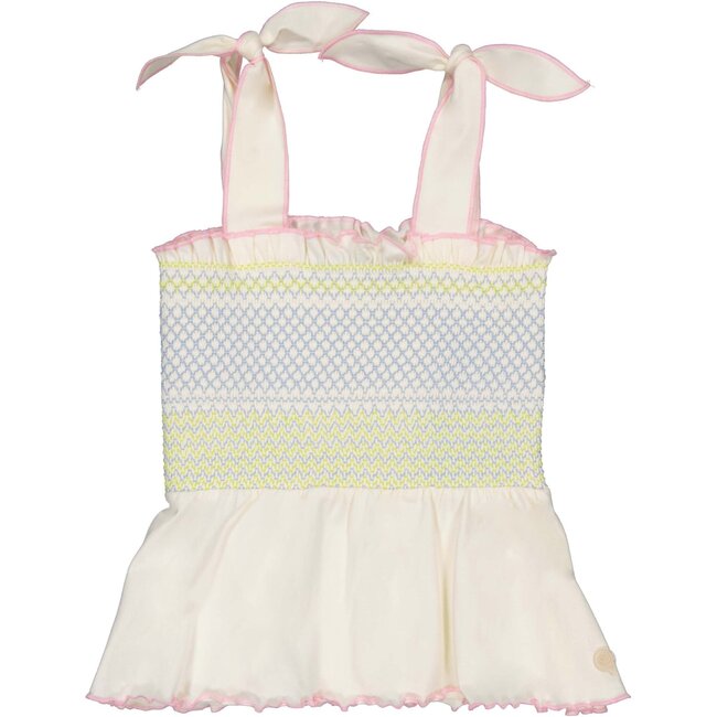 Quapi Zomer shirt meisjes - wit -  Fiora