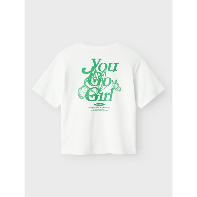 Name it zomer top meisjes - wit - Nkfdabbo