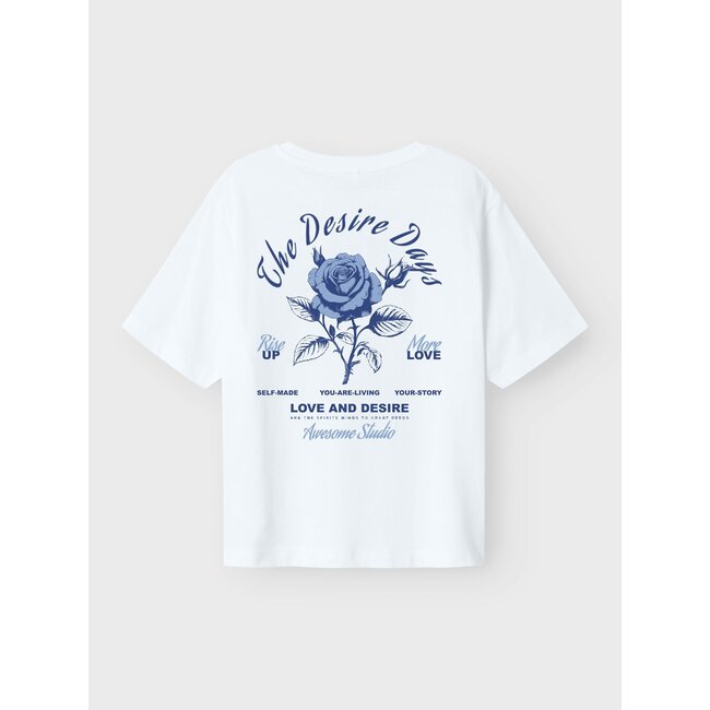 Name it zomer top S/S meisjes - wit - Nkfhominu