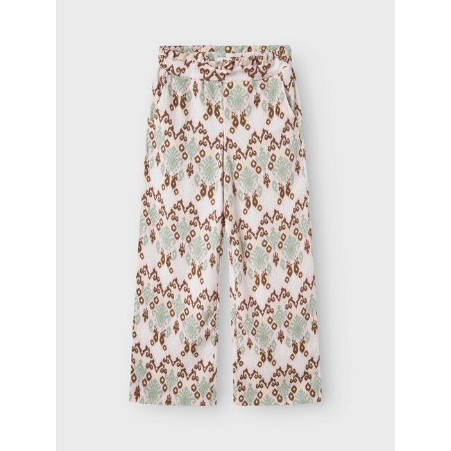 Name it zomer broek meisjes - wide fit - roze - Nkfhamsa