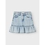 Name it zomer jeans short meisjes - licht blauw denim - Nkfnynne