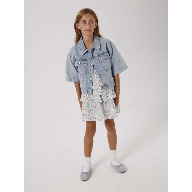 Name it zomer rok meisjes - blauw - Nkffillo