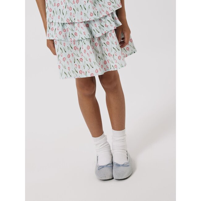 Name it zomer rok meisjes - blauw - Nkffillo