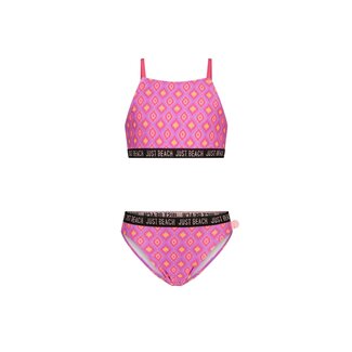 Just Beach zomer bikini meisjes - paars - crossback - Florida