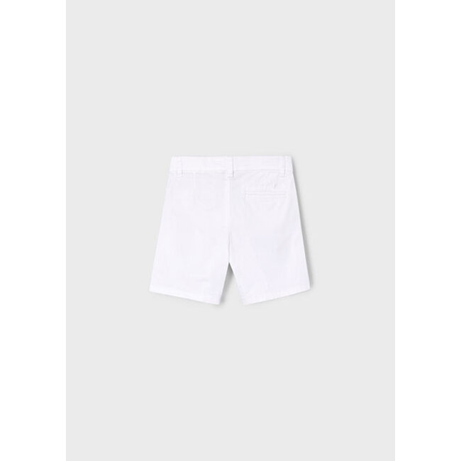 Mayoral Zomer chino short twill jongens - wit