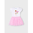 Mayoral Zomer tule rok + top meisjes - mauve paars