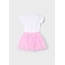 Mayoral Zomer tule rok + top meisjes - mauve paars