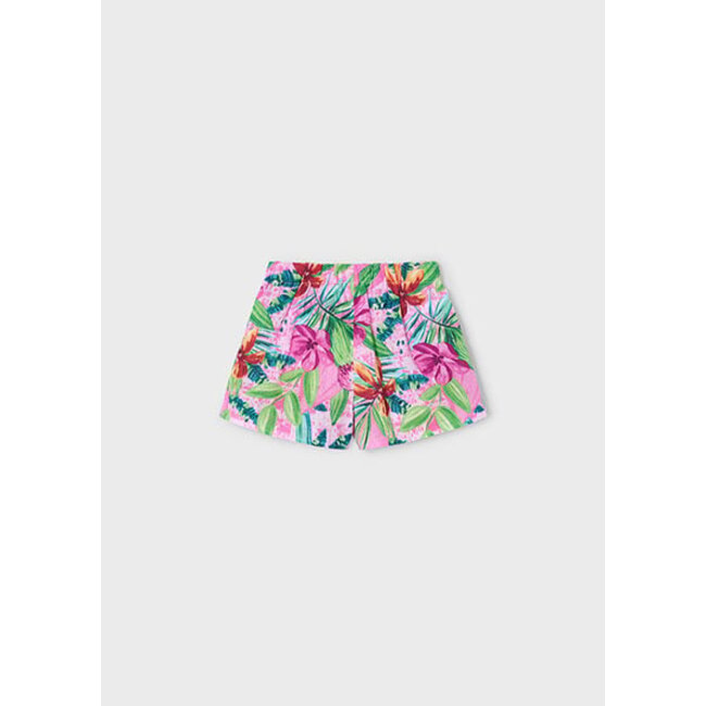 Mayoral Zomer skort print meisjes - orchidee paars