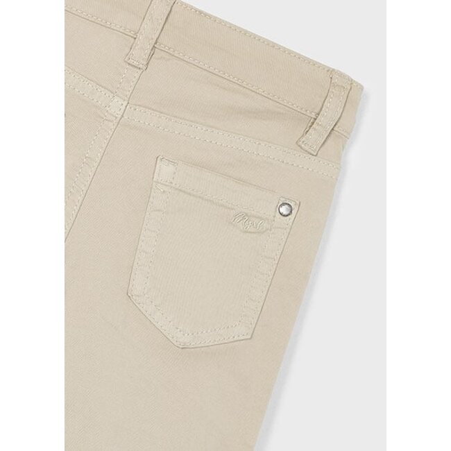 Mayoral Zomer broek slim fit jongens - bruin