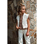 Like Flo zomer gilet meisjes - denim wit - Danique