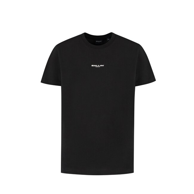 Ballin Zomer t-shirt jongens - zwart - Botanic identity