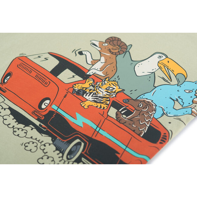 Someone Zomer t-shirt jongens - khaki groen - muller