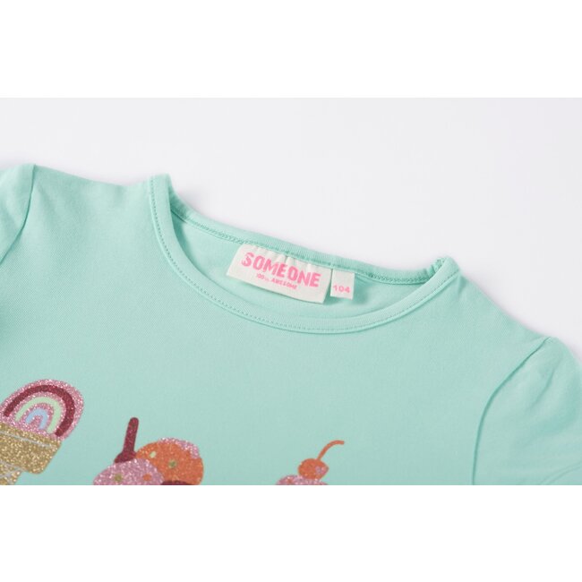 Someone Zomer t-shirt meisjes - mint - millie