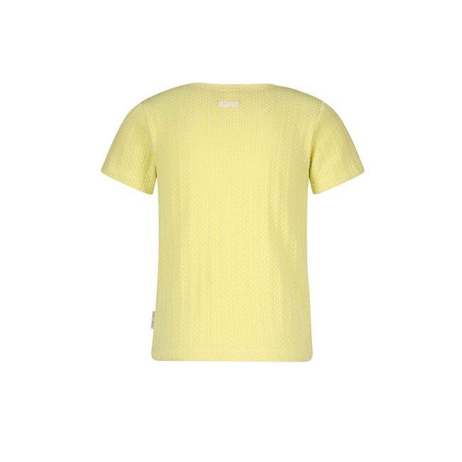 B.Nosy zomer top meisjes - geel - gebreid, embroiderie