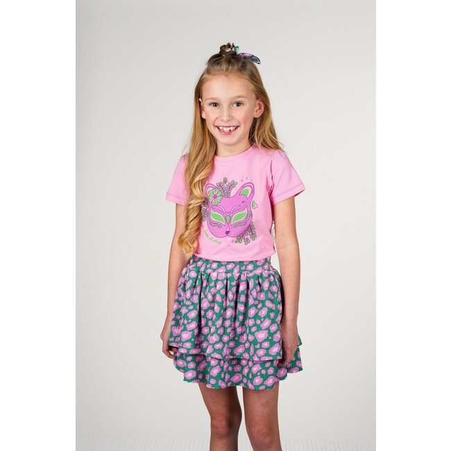 B.Nosy zomer t-shirt meisjes - roze glazuur - Tammy