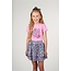 B.Nosy zomer rok meisjes - groen/roze AOP - 2-laags - Ruth