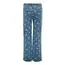 Kids ONLY zomer jeans broek meisjes - wide fit - medium blauw denim - Kogjuicy