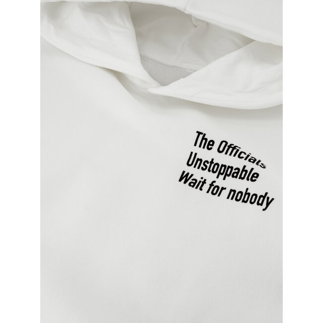 Nik&Nik zomer hoodie jongens - off wit - Unstoppable