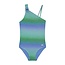 Shiwi Zomer badpak meisjes - glitter groen - Lisa - racerback