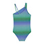 Shiwi Zomer badpak meisjes - glitter groen - Lisa - racerback