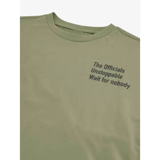 Nik&Nik zomer oversized t-shirt jongens - groen - Unstoppable