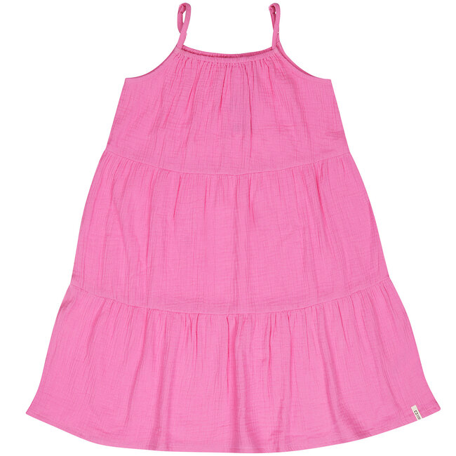 Tumble & Dry zomer jurk meisjes - roze - Anglet