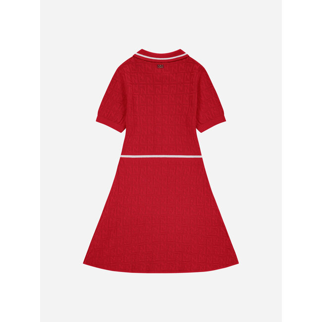 Nik&Nik zomer jurk meisjes - rood - Lieve