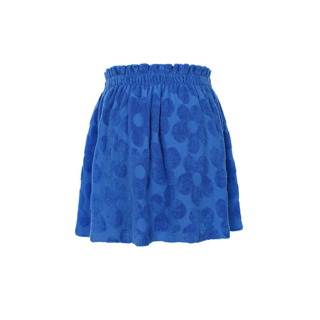 LOOXS Little Zomer rok meisjes jaquard bloemen terry - blauw