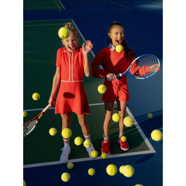 Nik&Nik zomer sweat shirt meisjes - rood - Ivy