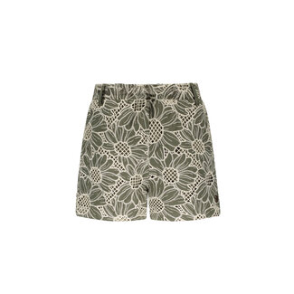 Like Flo zomer short meisjes - army groen - high waist - Florien