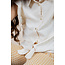 MAYCE zomer flair broek meisjes - oker geel - print