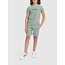 Ballin Zomer sweat short jongens - groen - Waffle logo