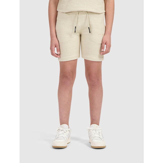Ballin Zomer short jongens - zand - Icon boucle