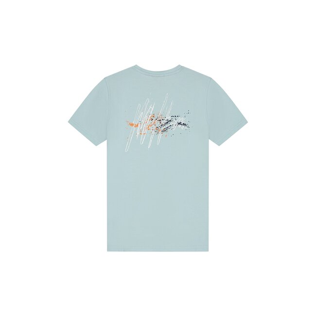 Malelions Zomer t-shirt jongens - sky blauw - Splash