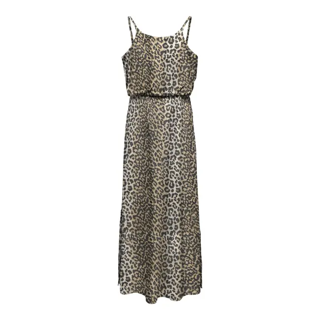 Kids ONLY zomer maxi jurk meisjes - grijs - Kogscarlet-winner