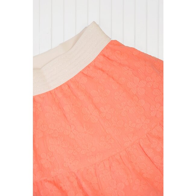 B.Nosy zomer rok meisjes - zalm roze blush - 2-laags - Romy