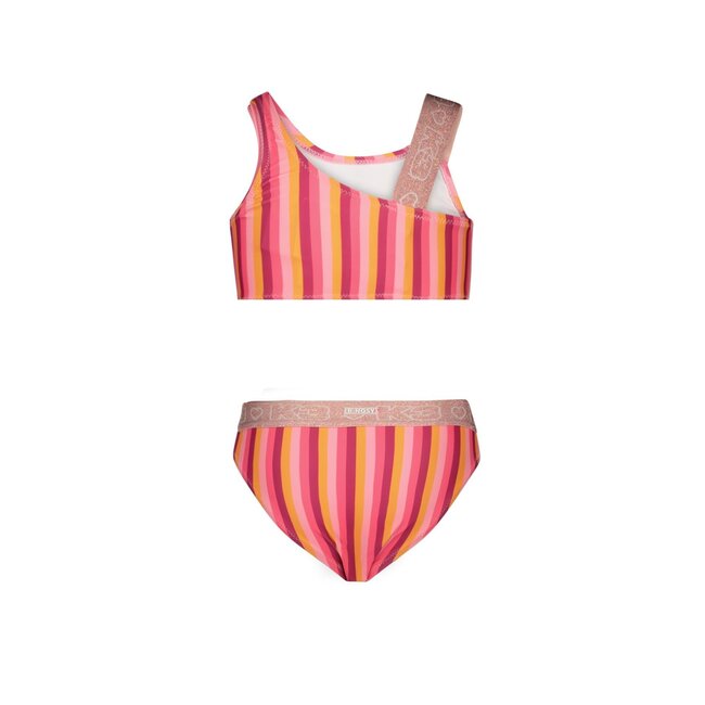 B.Nosy zomer bikini meisjes - K3 - roze, gestreept - Wixie