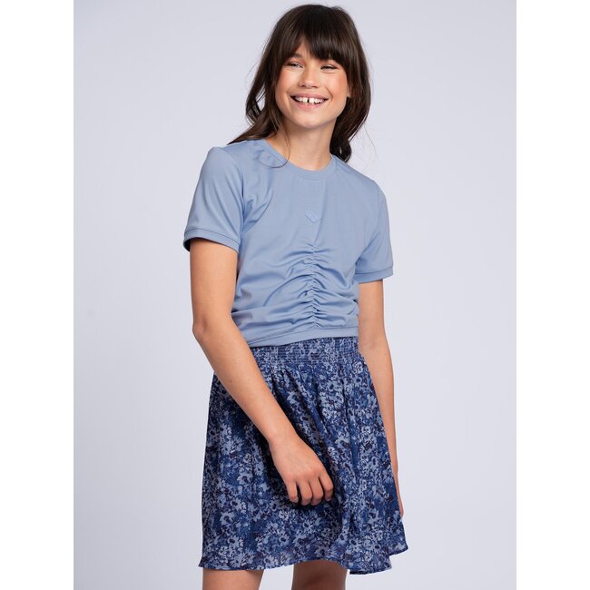Nik&Nik zomer rok meisjes - blauw - Iris