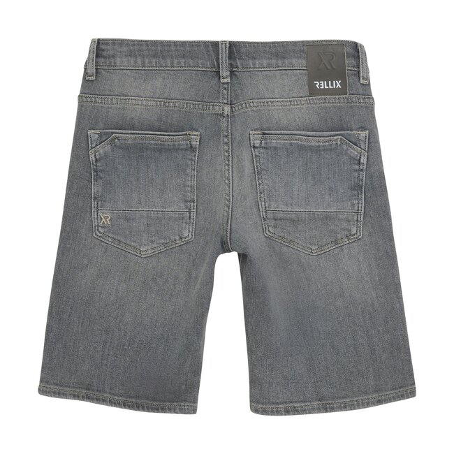 Rellix Zomer jeans short jongens - grijs