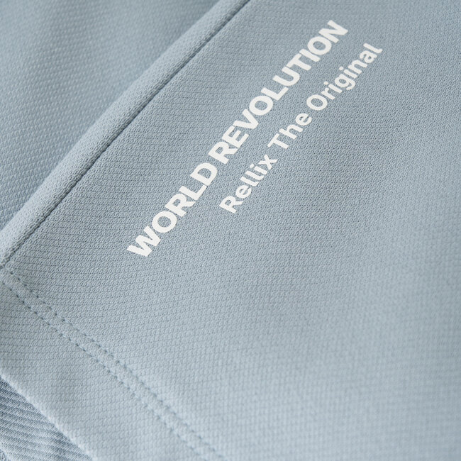 Rellix Zomer T-shirt S/S jongens - blauw - twill - oversized