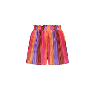 B.Nosy zomer short meisjes - multi fab streep - plissee - Philou