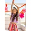 B.Nosy zomer short meisjes - multi fab streep - plissee - Philou