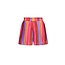 B.Nosy zomer short meisjes - multi fab streep - plissee - Philou