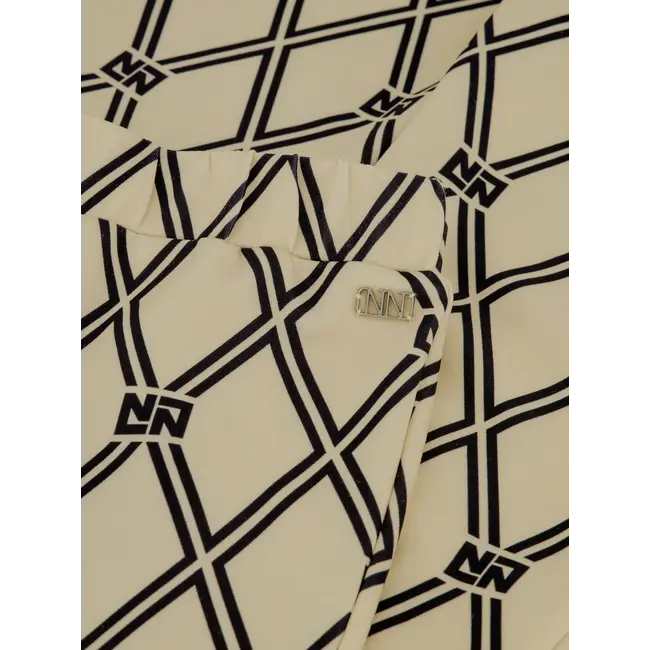 Nik&Nik zomer flair broek meisjes - taupe - Kenza