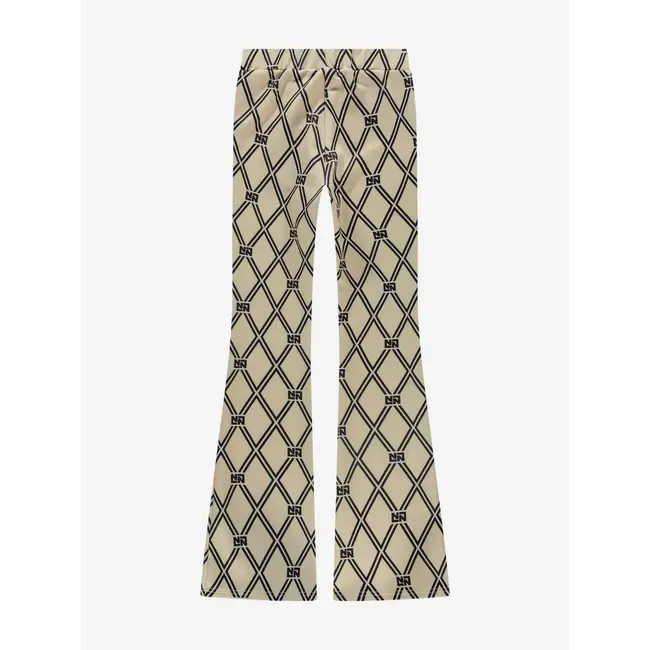 Nik&Nik zomer flair broek meisjes - taupe - Kenza