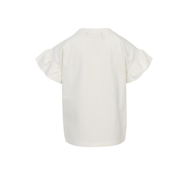 LOOXS Little Zomer t-shirt meisjes s/s - off wit