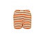LOOXS Little Zomer sweat short meisjes gestreept - oranje